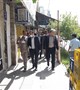 بازدید معاون مدیرکل بازرسی استانداری  از محل قرنطینه ، صنوف و بازار شهرستان ارزوئیه